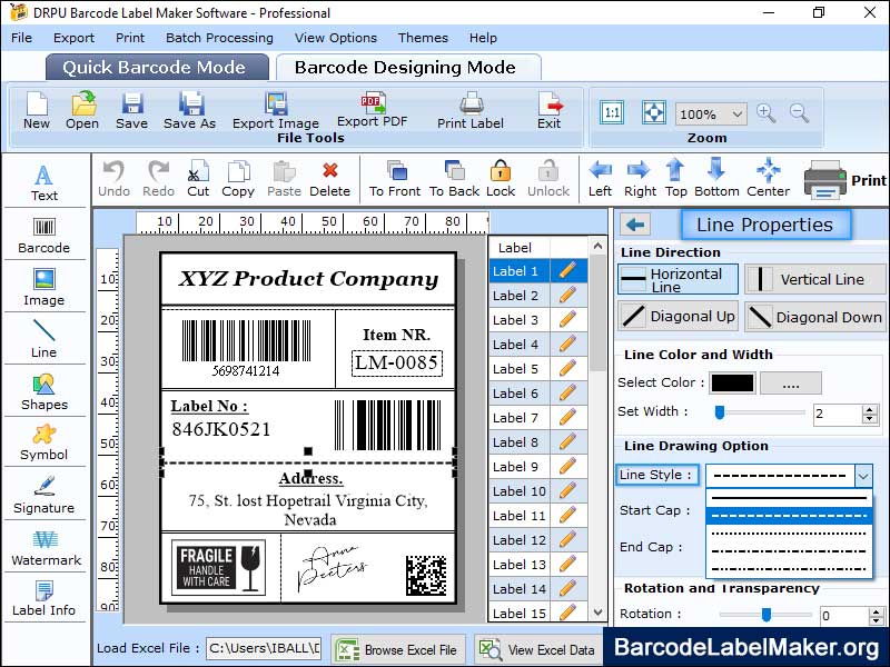 Professional Barcode Maker Tool 2.9 full